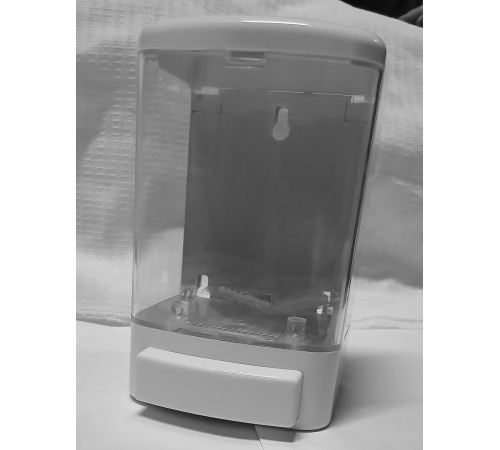 Дозатор для жидкого мыла, 1 л, пластик, Белый, 401004