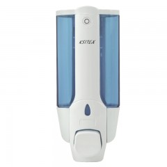 Диспенсер (дозатор) для жидкого мыла, пластиковый прозрачный KSITEX SD 1628В-300