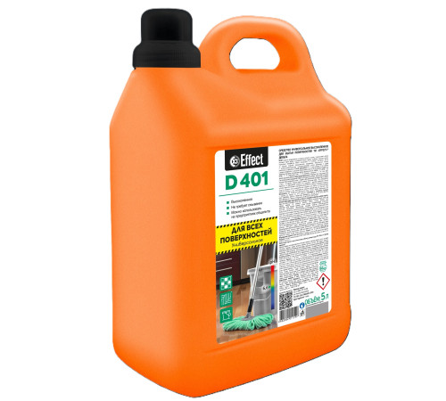 Универсальное высокопенное средство для мытья поверхностей Дельта 401, 5 л, Effect 26002 1/2