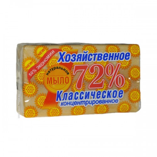 Мыло хозяйственное 72% 200 гр. 48 шт/упак Аист УТ-00000032