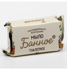 Мыло туалетное 100 г МК Банное, 90 шт/уп, ГОСТ 28546-2002 Мыловаренная Компания ООО 6592