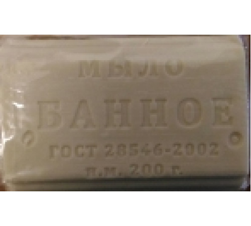 Мыло туалетное 100 г Банное, 90 шт/уп, ГОСТ 28546-2002 Мыловаренная Компания ООО 6619