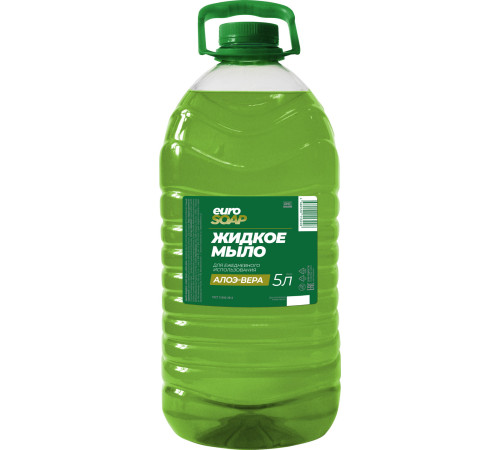 Жидкое мыло EURO SOAP Алоэ-вера, 5 л