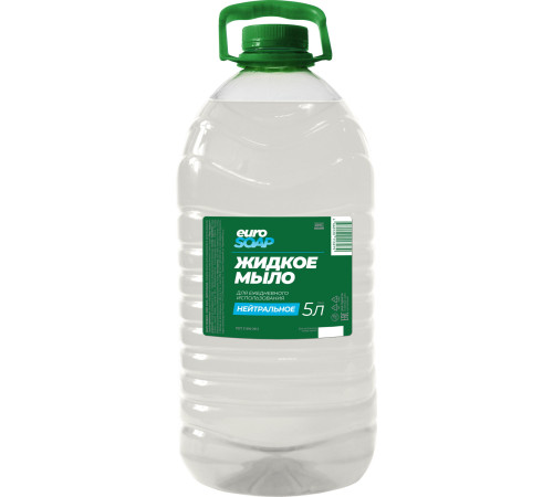 Жидкое мыло EURO SOAP Нейтральное, 5 л
