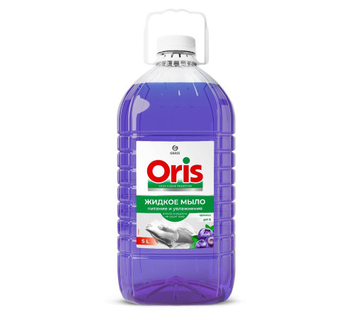 Жидкое гель-мыло ORIS Черника 5 л ПЭТ GRASS 126144 1/2