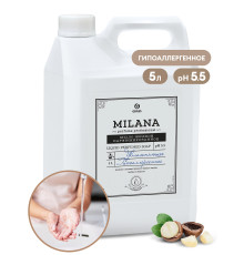 Milana Professional Жидкое мыло парфюмированное с маслом макадамии, 5л, Grass