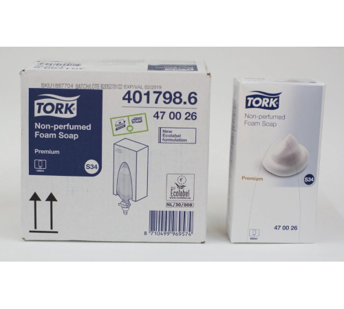 Жидкое мыло-пена Tork 470026