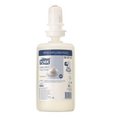 Жидкое мыло Premium, ультра-мягкое мыло-пена, 1 л, Система S4, Tork 520701