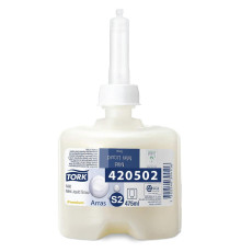 Жидкое мыло мягкое Premium, мини, система S2 , 475 мл Tork 420502