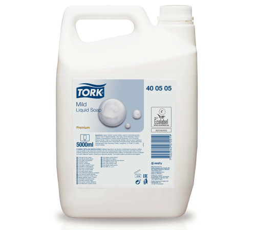 Жидкое мыло-крем Premium, 5 л, Tork 400505