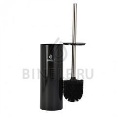 Ершик для унитаза Lux с настенным креплением, 40 см, чёрный BW01SB Binele BW01SB