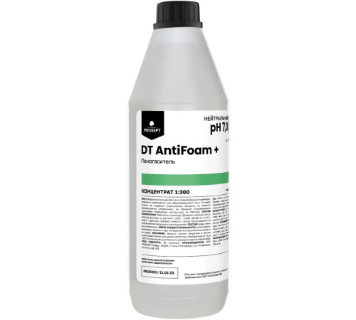 DT AntiFoam + пеногаситель, 1 л Prosept 501DT-1