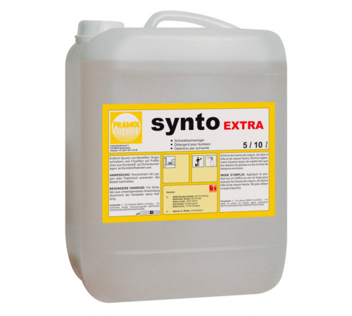 Synto-Extra cредство для очистки письменных столов от штемпельной краски, карандашей и шариковых ручек, 10 л PRAMOL 1013.502-10 Synto-Extra cредство для очистки письменных столов от штемпельной краски, карандашей и шариковых ручек, 10 л PRAMOL 1013.502-10