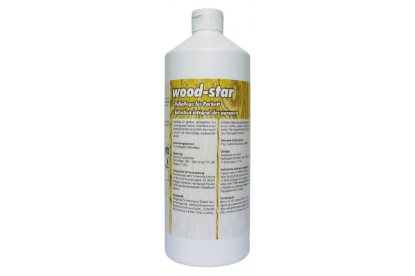 Wood-Star средство для улучшения состояния полов из пробки и дерева, 1 л PRAMOL 5201.201