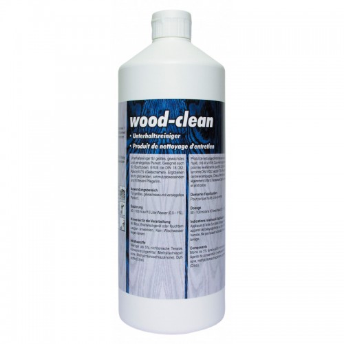Wood-Clean чистящее средство для повседневной чистки лакированного паркета, 1 л, Pramol 07-07-0009