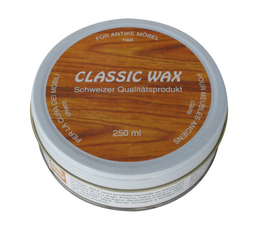 Classic Wax средство по уходу за деревянной мебелью и изделиями из дерева, светлое, 250 мл PRAMOL 07-07-0006-light