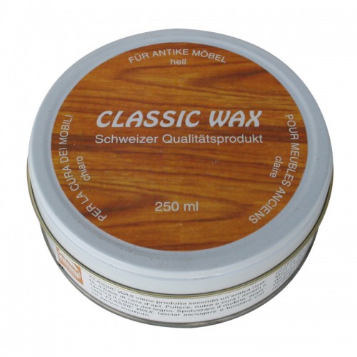 Classic Wax средство по уходу за деревянной мебелью и изделиями из дерева, светлое, 250 мл, Pramol 07-07-0006-light