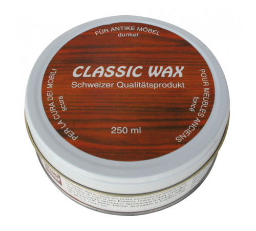 Classic Wax средство по уходу за деревянной мебелью и изделиями из дерева, темное, 250 мл PRAMOL 07-07-0006-dark