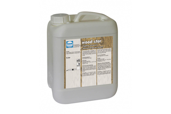Wood-Star средство для улучшения состояния полов из пробки и дерева, 5 л PRAMOL 07-07-0004-5