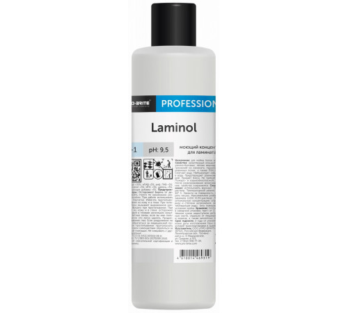 Моющий концентрат для ламината и паркета Pro-brite LAMINOL 023-1, 1 л