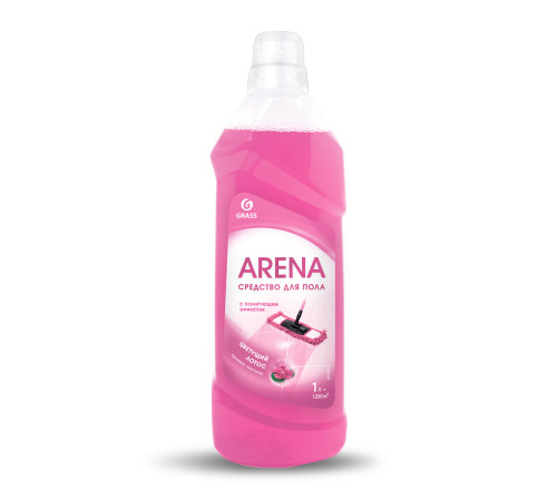 Arena, Нейтральное моющее средство для полов "Цветущий лотос", 1 л., Grass, 1/12 Arena, Нейтральное моющее средство для полов "Цветущий лотос", 1 л., Grass, 1/12