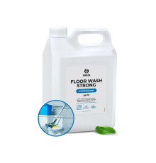 FLOOR WASH STRONG, Щелочное концентрированное средство для мытья пола 5,6 кг., Grass, 1/4