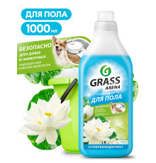 Arena Нейтральное моющее средство для полов Водяная лилия, 1 л, Grass