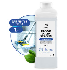 FLOOR WASH STRONG Щелочное концентрированное средство для мытья пола, 1л, Grass