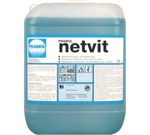 Netvit универсальное моющее средство 1 л для всех моющихся поверхностей PRAMOL 07-01-0017-1