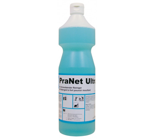 PraNet Ultra средство для мойки, очистки всех типов полов, 1 л, PRAMOL 07-01-0018-1