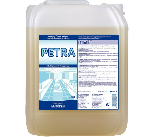 Petra нейтральное средство для удаления жировых загрязнений, 10 л dr. Schnell 30777