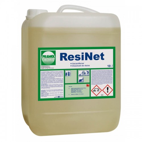 ResiNet очиститель для удаления клеевых и смолистых загрязнений с напольных покрытий спортивных залов, 10 л, Pramol 3041.101