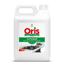 Средство для удаления жира, нагара и копоти ORIS Антижир для кухни, 5 л, GRASS 126149, 1/4