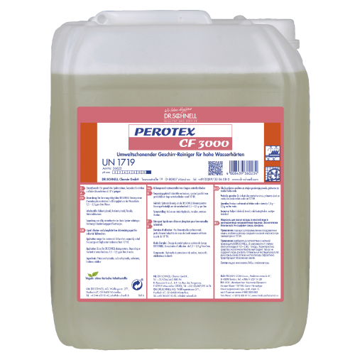 PEROTEX CF 3000 моющее средство для посуды в посудомоечных машинах, 12 л, dr. Schnell 36022