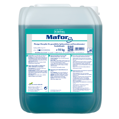 Mafor S универсальное кислотное ополаскивающее средство для посудомоечных машин, 10 л, dr. Schnell 20117