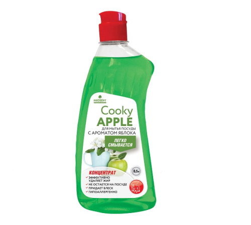 Cooky Apple гель для мытья посуды вручную, 500 мл Prosept 134-05