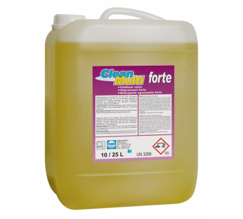 CleanMulti Forte чистящее средство для полного удаления масложировых загрязнений, 10 л PRAMOL 07-04-0015