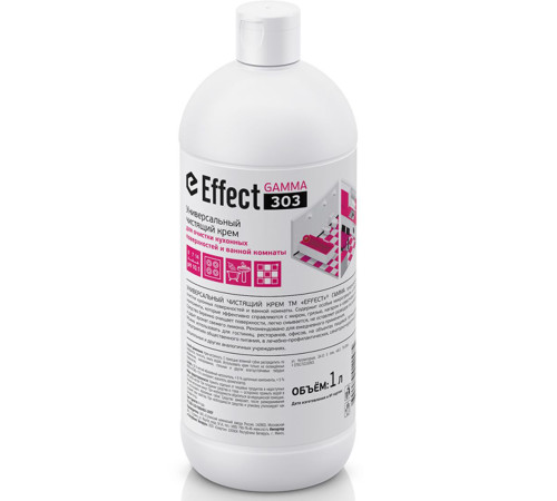 Gamma 303 универсальный чистящий крем 1 л Effect 13119