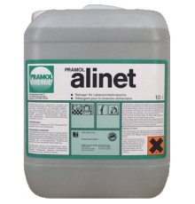 Alinet 10 л щелочной очиститель, удаляет жиры и белки животного и растительного происхождения PRAMOL 07-04-0018-10