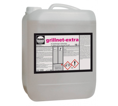 Гелевый очиститель для гриля Grillnet Extra 10 л PRAMOL 07-04-0001-10