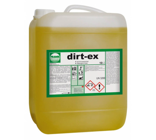 Dirt-Ex средство против корок грязи, маслянистых отложений и консистентной смазки, 1 л PRAMOL 07-08-0001