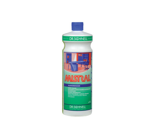 MISTRAL Quick Dry универсальный очиститель глянцевых поверхностей (плитка, кафель), 1 л dr. Schnell 33840