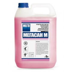 Мегасан-М кислотное средство для санитарной мойки сантехники и кафельной плитки, 5 л АМС Кемикал К-320