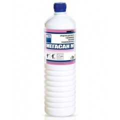 Мегасан-М кислотное средство для санитарной мойки сантехники и кафельной плитки, 1 л