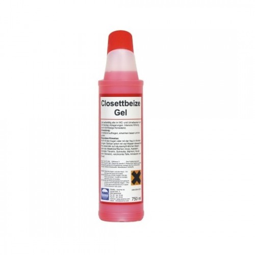Closofix gel (Closettbeize Gel) гелевый очиститель для уборных, с высокоактивными добавками, 750 мл, Pramol 12560.08364/2560.201