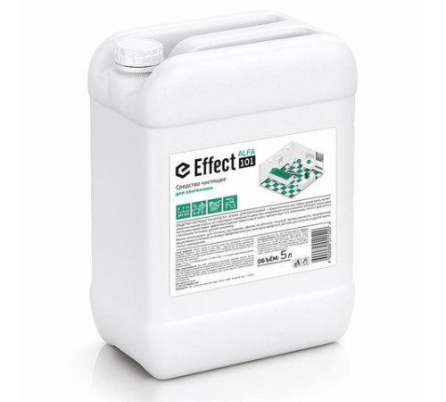 Alfa 101 средство чистящее для сантехники 5 л, Effect 13113-5
