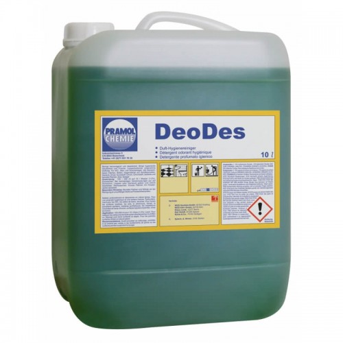 Deo-Des концентрированное средство для чистки любых моющихся поверхностей, в особенности для санузлов, 10 л, Pramol 07-03-0006-10