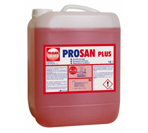 Prosan Plus средство удаляющее известковый налёт, 10 л PRAMOL 7640137-10