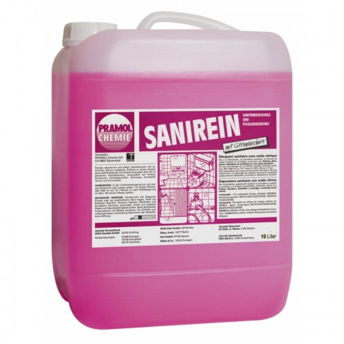 Sanirein концентрированное чистящее средство, 10 л, Pramol 7640137-10