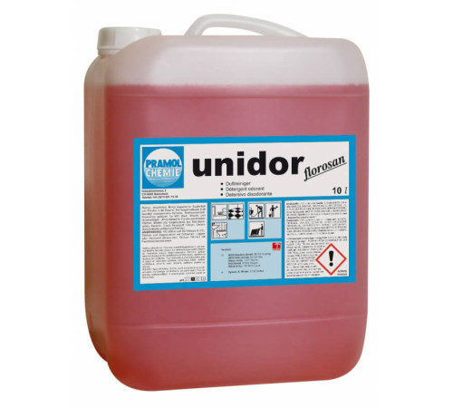 Unidor высококонцентрированный гигиенический очиститель и ароматизатор, 10 л PRAMOL 1214.101